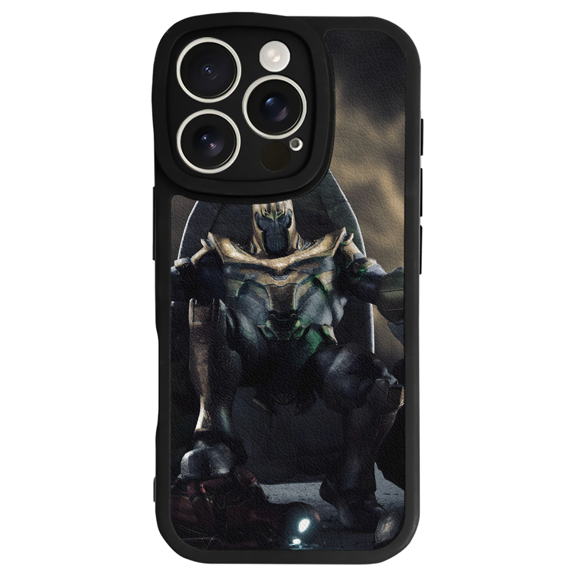 （画像用） アベンジャーズ The Avengers 【iPhone 16シリーズ対応】シリコンスマホケース（レザー調） 材質：シリコン